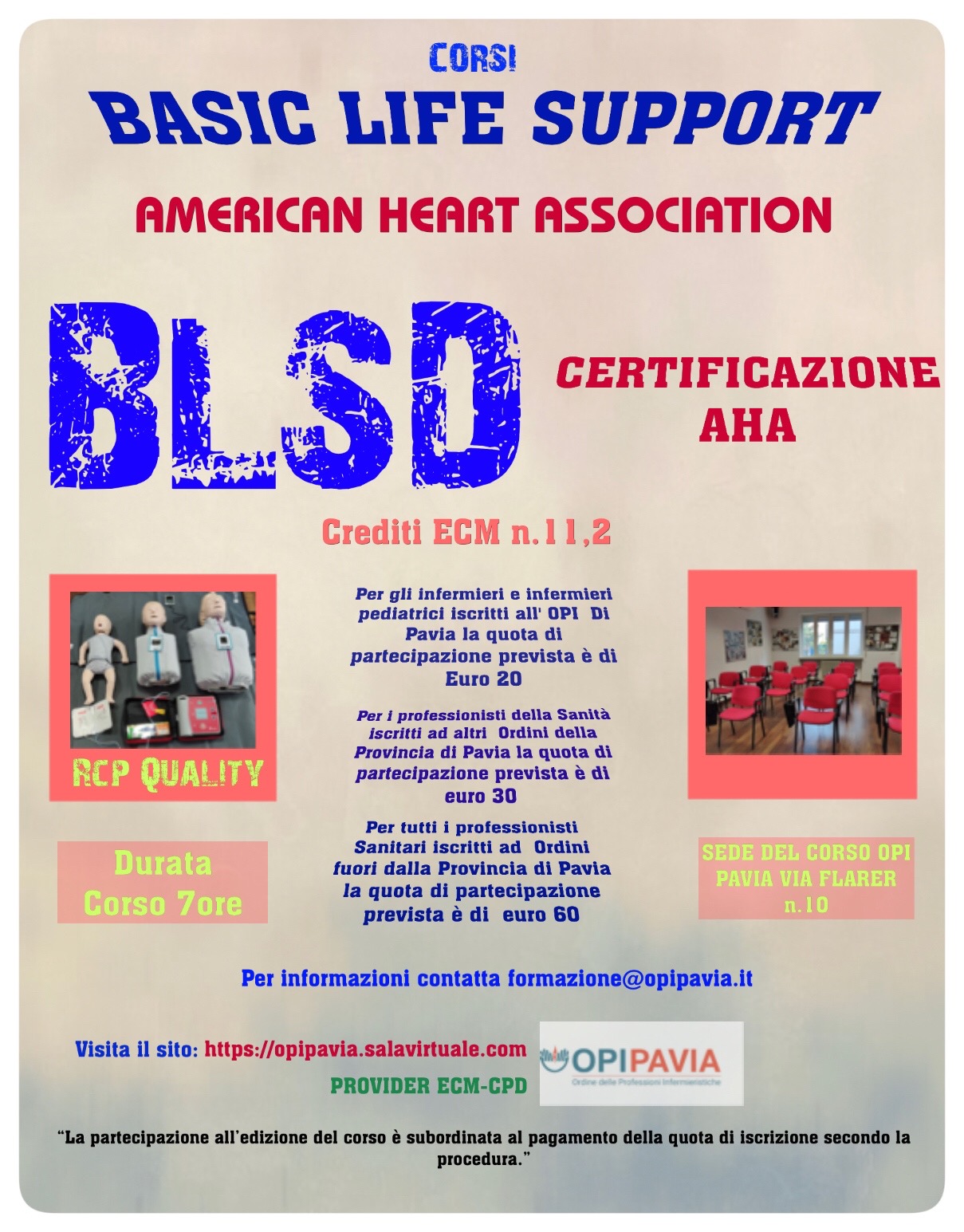BASIC LIFE SUPPORT (BLS) AMERICAN HEART ASSOCIATION ed. 3 del 30/03/2022