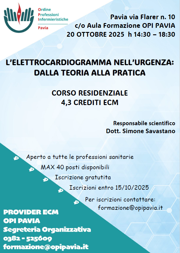 L'ELETTROCARDIOGRAMMA NELL’URGENZA: DALLA TEORIA ALLA PRATICA