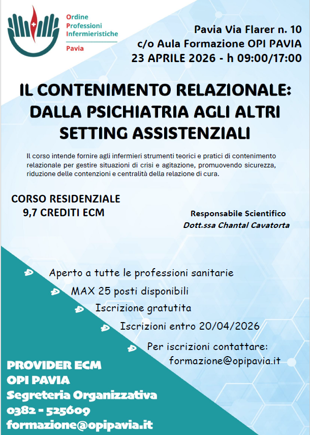 IL CONTENIMENTO RELAZIONALE: DALLA PSICHIATRIA AGLI ALTRI SETTING ASSISTENZIALI 