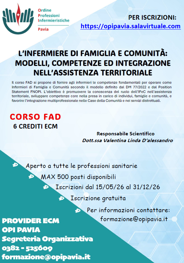 L’INFERMIERE DI FAMIGLIA E COMUNITÀ: MODELLI, COMPETENZE ED INTEGRAZIONE NELL’ASSISTENZA TERRITORIALE